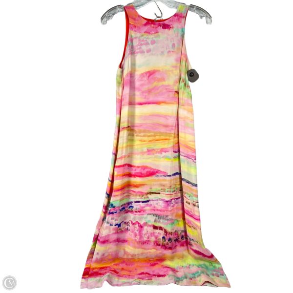 Dress Party Midi By Hd In Paris In Pink & Yellow, Size: Xs Cheap