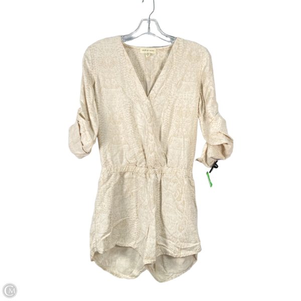 Romper By Cloth & Stone In Tan, Size: Xs Sale