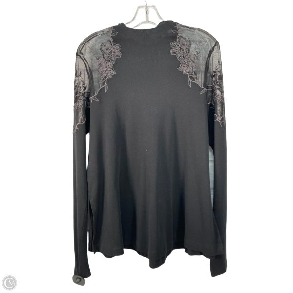 Top Long Sleeve By Free People In Black, Size: M For Discount - Image 2