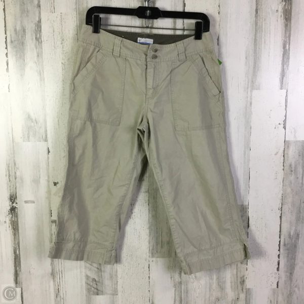 Athletic Capris By Columbia In Beige, Size: M Online Hot Sale