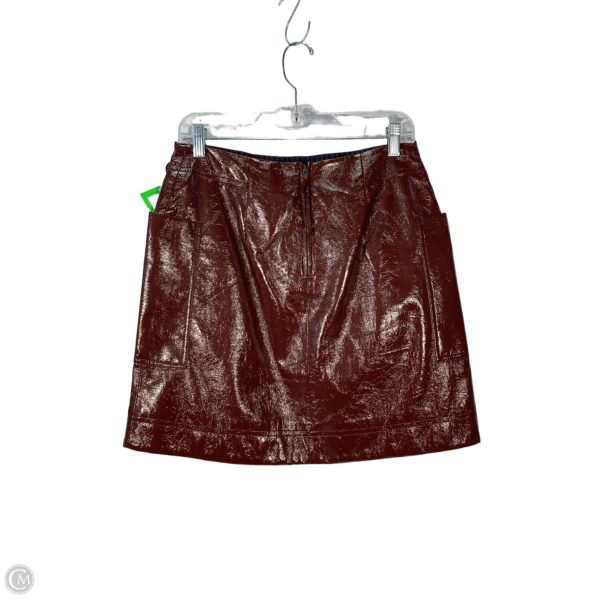 Skirt Mini & Short By Maeve In Maroon, Size: 8 For Cheap - Image 2