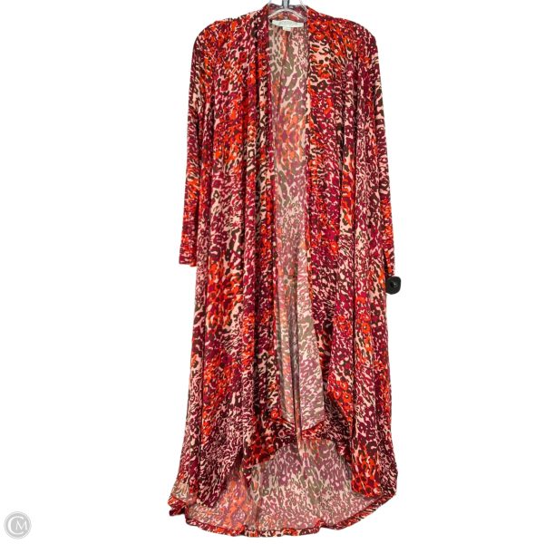 Cardigan By Badgley Mischka In Animal Print, Size: S Supply