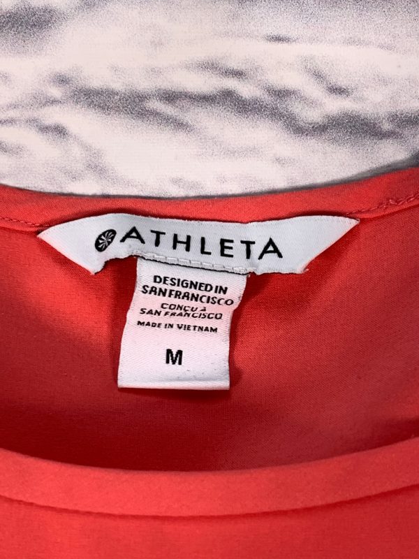 Athletic Tank Top By Athleta In Orange, Size: M Online - Image 2