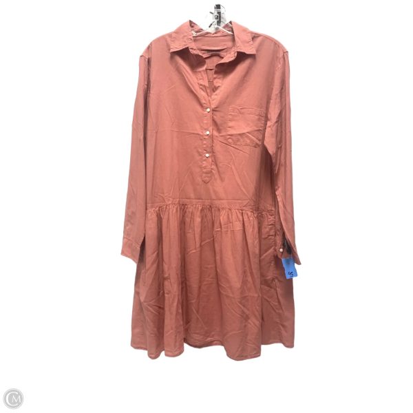 Dress Casual Midi By Grayson In Red, Size: M Hot on Sale