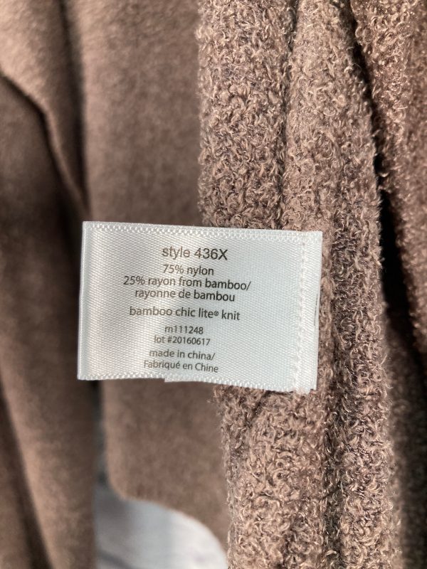 Sweater Cardigan Designer By Barefoot Dreams In Brown, Size: 1x on Sale - Image 2