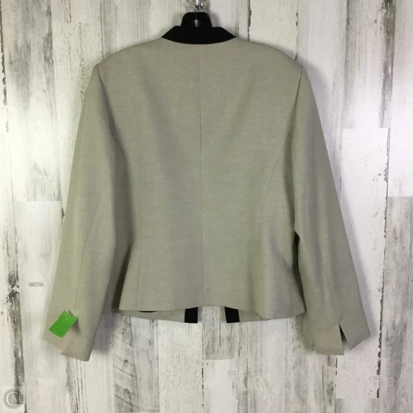 Blazer By Evan-picone In Taupe, Size: L Online Sale - Image 2