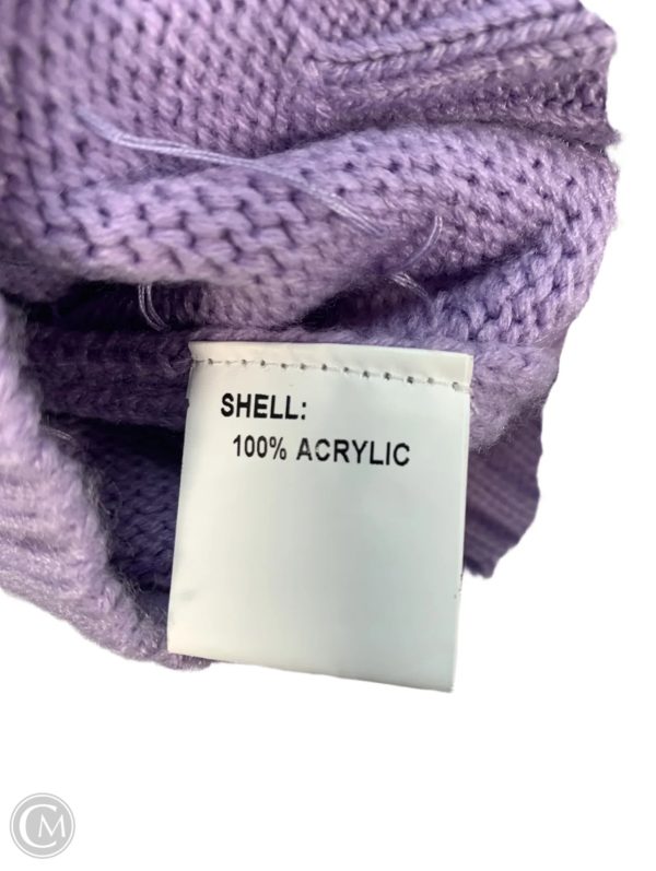Sweater By Clothes Mentor In Purple, Size: Xl For Cheap - Image 3