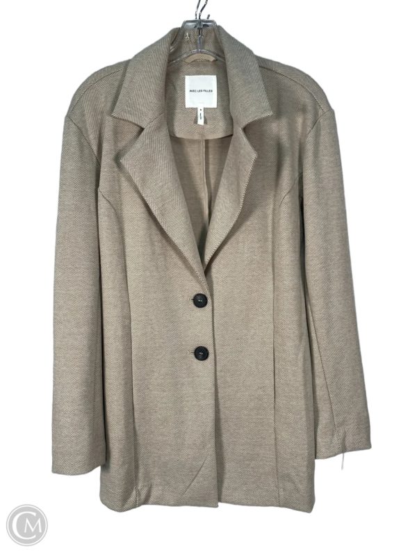 Blazer By Avec Les Filles In Tan, Size: S Hot on Sale