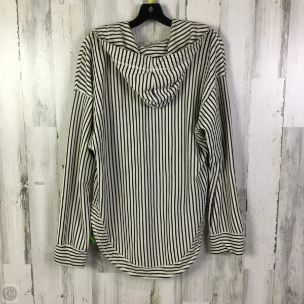 Top Long Sleeve By Pilcro In Black & White, Size: M Discount - Image 2