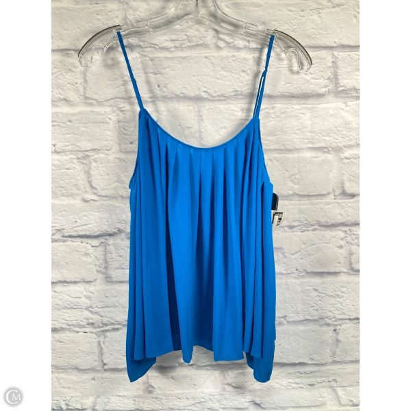 Top Sleeveless Designer By Lilly Pulitzer In Blue, Size: L For Sale
