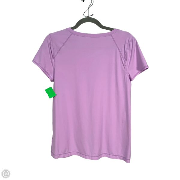 Top Short Sleeve Designer By Lilly Pulitzer In Purple, Size: M Discount - Image 2