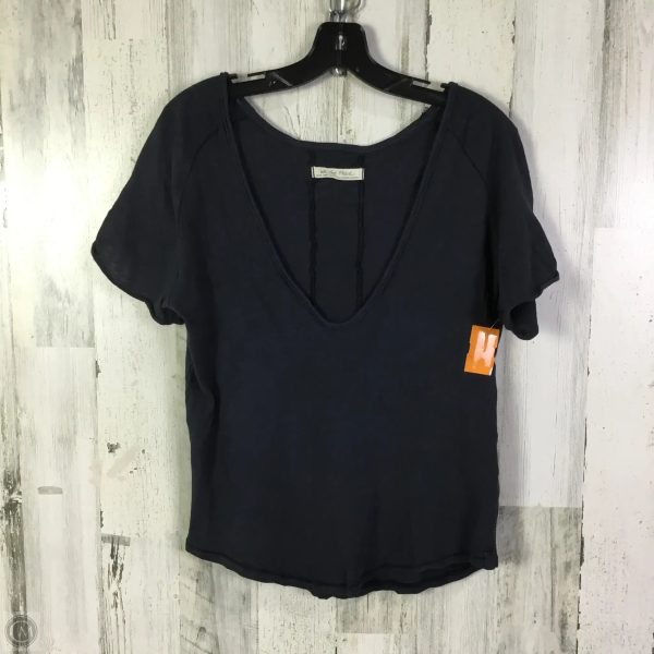 Top Short Sleeve Basic By We The Free In Grey, Size: Xl For Discount