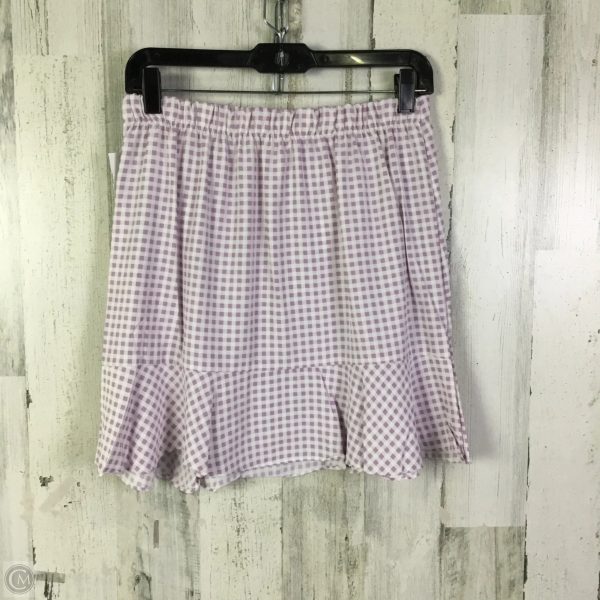 Skirt Mini & Short By Altard State In Purple, Size: M For Sale - Image 2