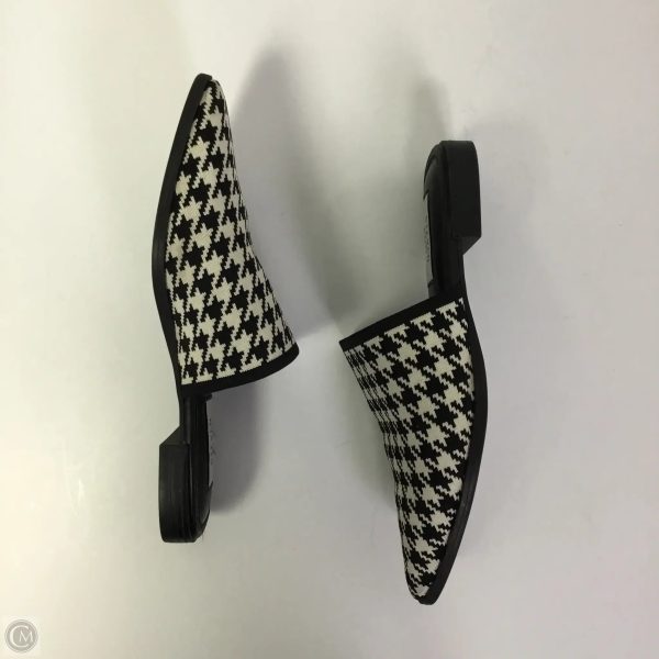Shoes Flats By Steve Madden In Black & White, Size: 7 For Cheap - Image 3