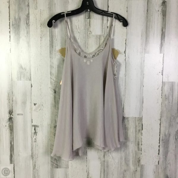 Top Sleeveless By Umgee In Taupe, Size: S Supply - Image 2