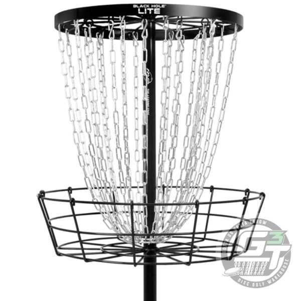 MVP Black Hole Lite 24-Chain Disc Golf Basket Fashion - Image 2